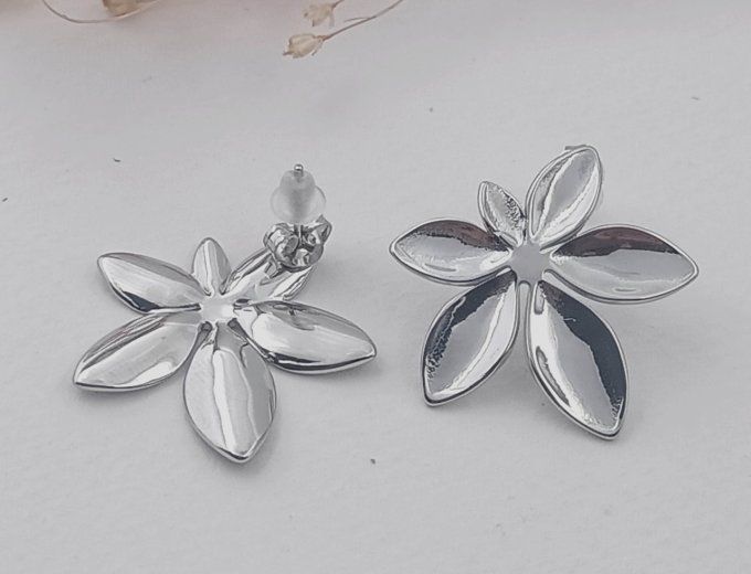 boucles-oreilles-acier-argente-puce-fleur-lobe-oreille