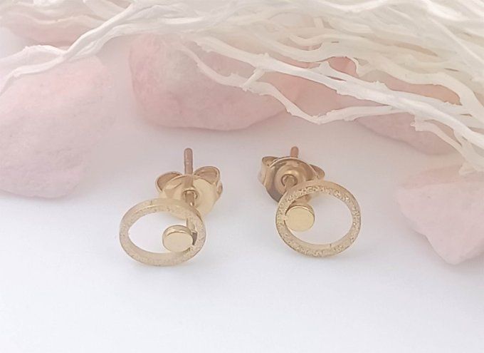 boucles-oreilles-acier-puce-rond-or-pailleté-brillant-lobe