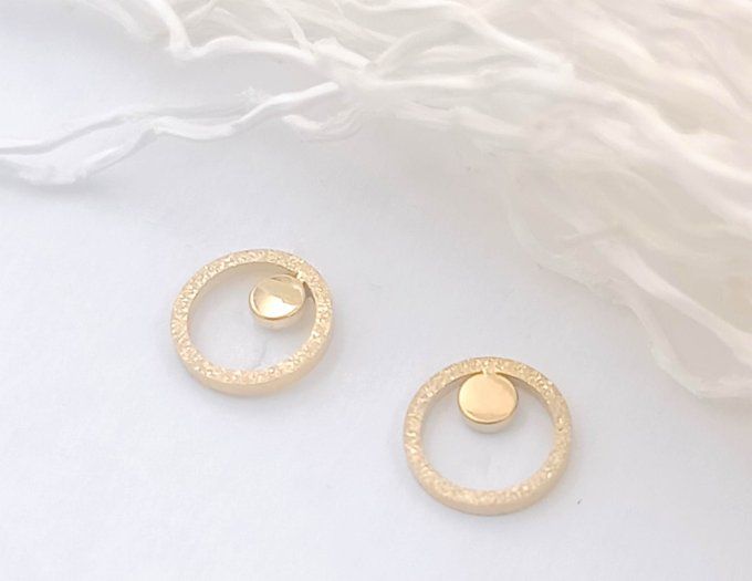 boucles-oreilles-acier-puce-rond-or-pailleté-brillant-lobe