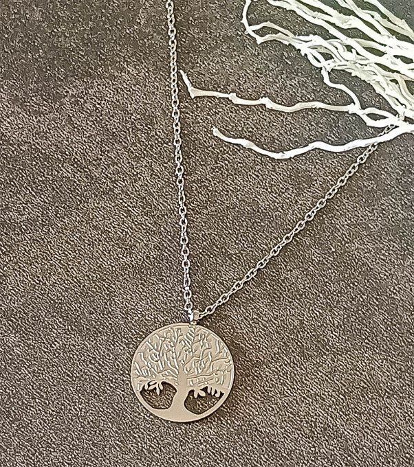 collier-acier-chaine-arbredevie-arbre-famille-cadeau